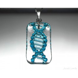DNA necklace for women Molecular biology gift for her
