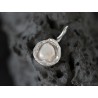 Molten silver Keshi pearl necklace Handmade recycled water cast jewelry