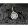 Molten silver Keshi pearl necklace Handmade recycled water cast jewelry