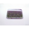 Handmade Fused Glass Lavender Fields Panel Provence Art glass