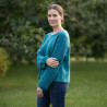 Handmade Merino Wool & Silk Sweater – Felted Knitted Artisan Luxury
