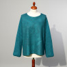 Handmade Merino Wool & Silk Sweater – Felted Knitted Artisan Luxury