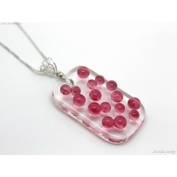 Candida Yeast Fungus necklace for women Microbiology jewelry