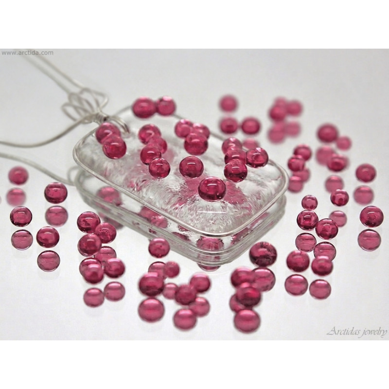 Candida Yeast Fungus necklace for women Microbiology jewelry