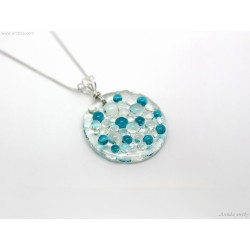 Bacteria necklace for women Molecular biology gift for her Bacterial cloning Transformation