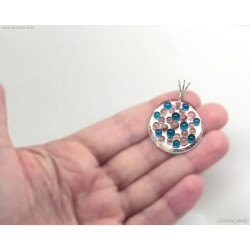 Bacteria necklace for women Molecular biology gift for her Bacterial cloning Transformation