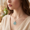 Bacteria necklace for women Molecular biology gift for her Bacterial cloning Transformation