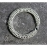 Sterling silver bracelet for men silver Roundmaille chain man bracelet