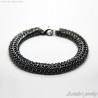 Sterling silver bracelet for men silver Roundmaille chain man bracelet