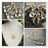 Golden Rutilated Quartz necklace 14K gold filled - Harmonia