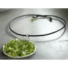 Tree of Life necklace Peridot pendant sterling silver