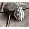 Silverhalsband finsilver hänge Cubic zircon läderband - Enaja